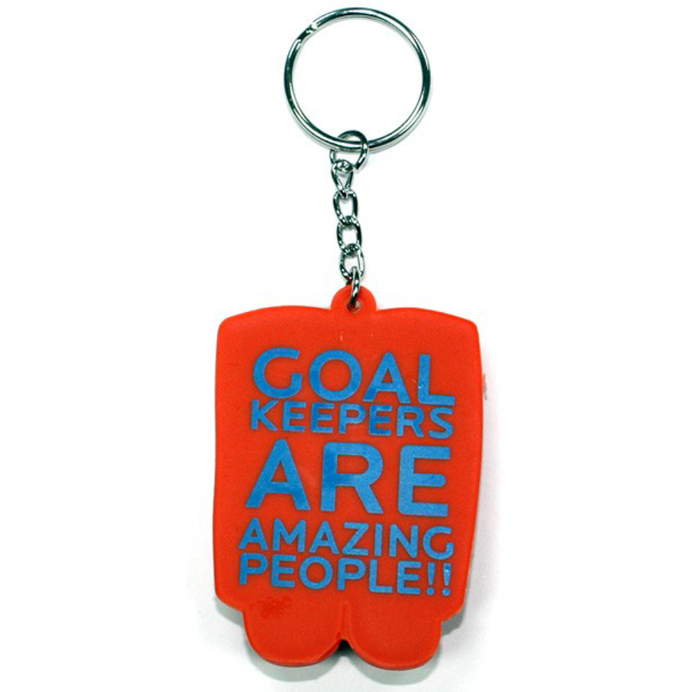 OBO keyring legguard/kicker orange/red