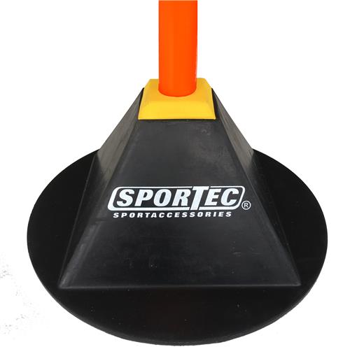 9144_main Sportec rubberen voet voor Sportpaal extra zwaar