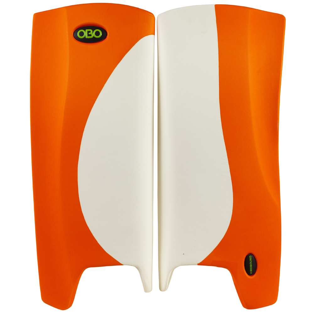 Obo Robo legguards Hi-rebound white/orange
