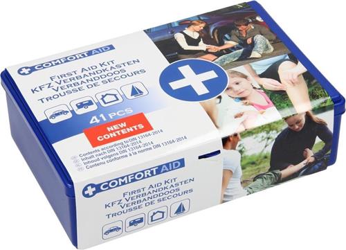 EHBO-doos, EHBO-kit, koffer, blauw, reanimatie