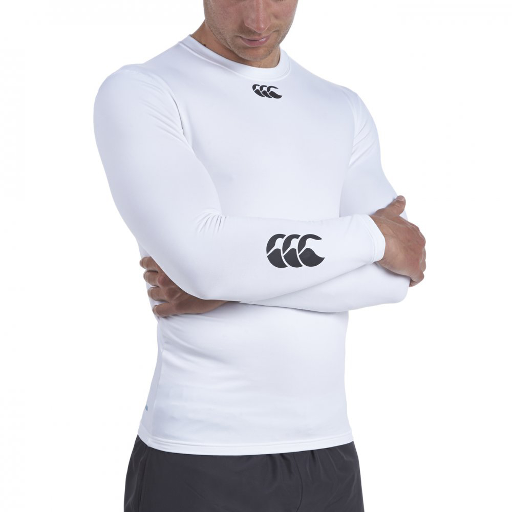 c3wi_2_3 Canterbury shirt Cold l/s Junior white