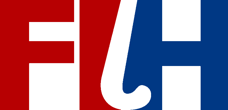 logo, rood, blauw, wit, letters