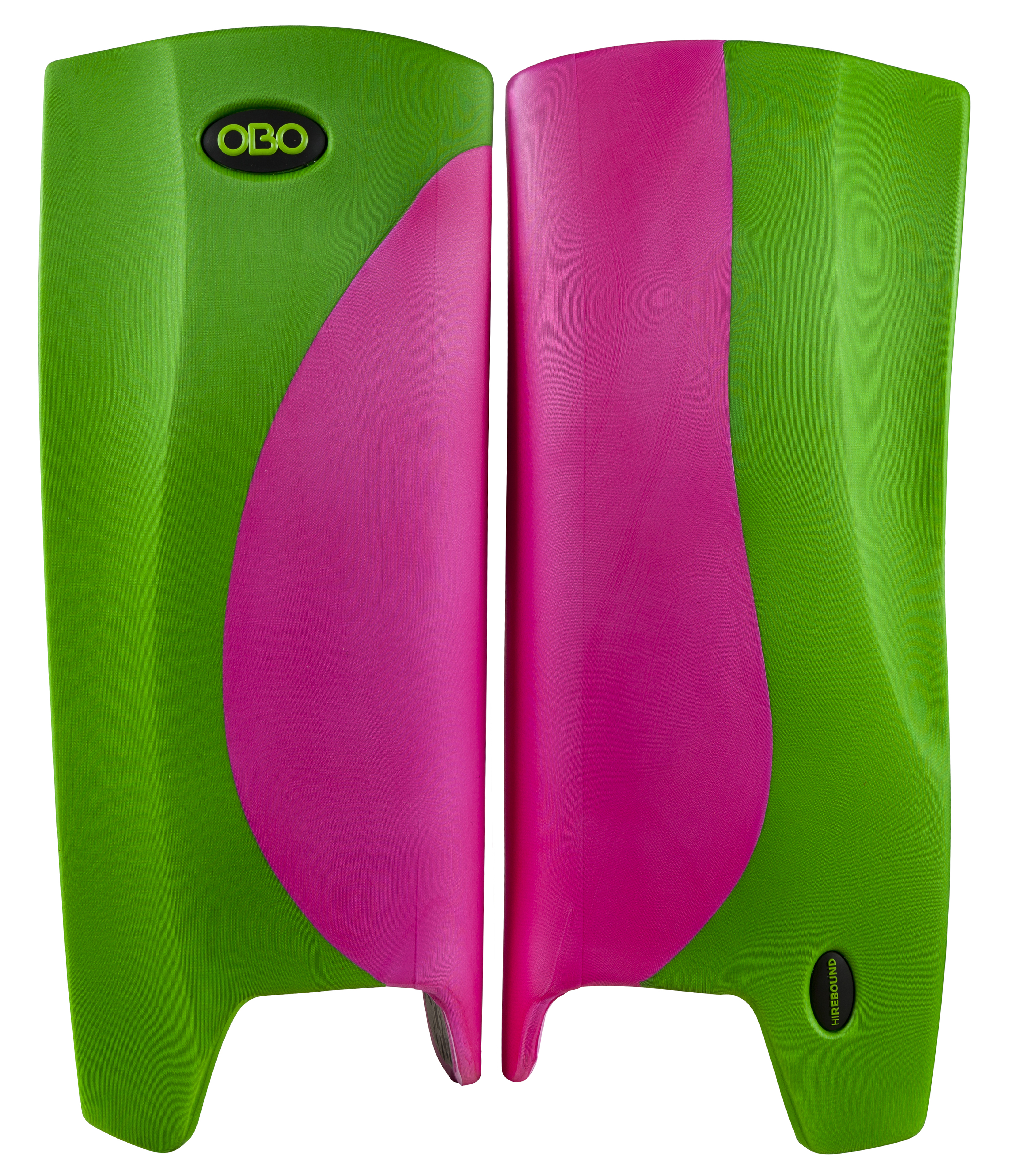 OBO Robo Hi-Rebound legguards 2023 pink/green