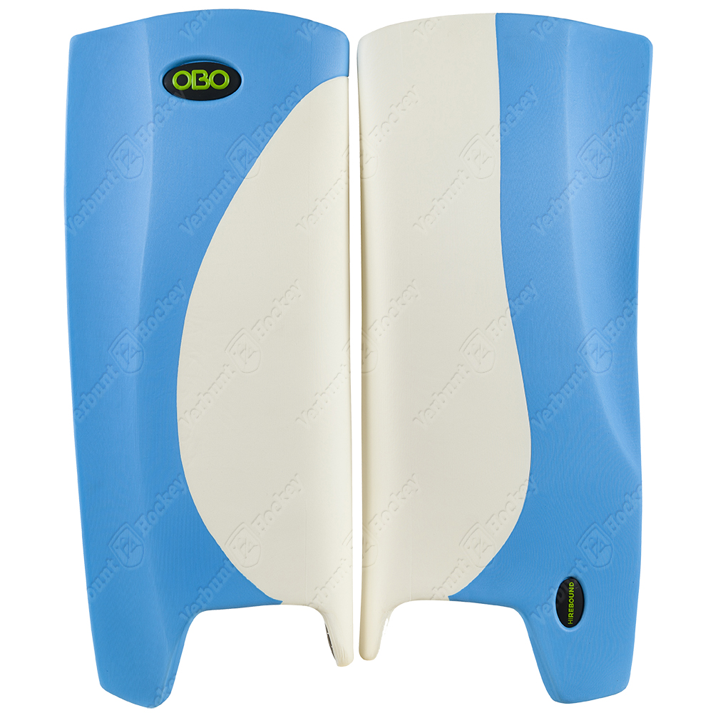 Obo Robo legguards Hi-rebound white/peron