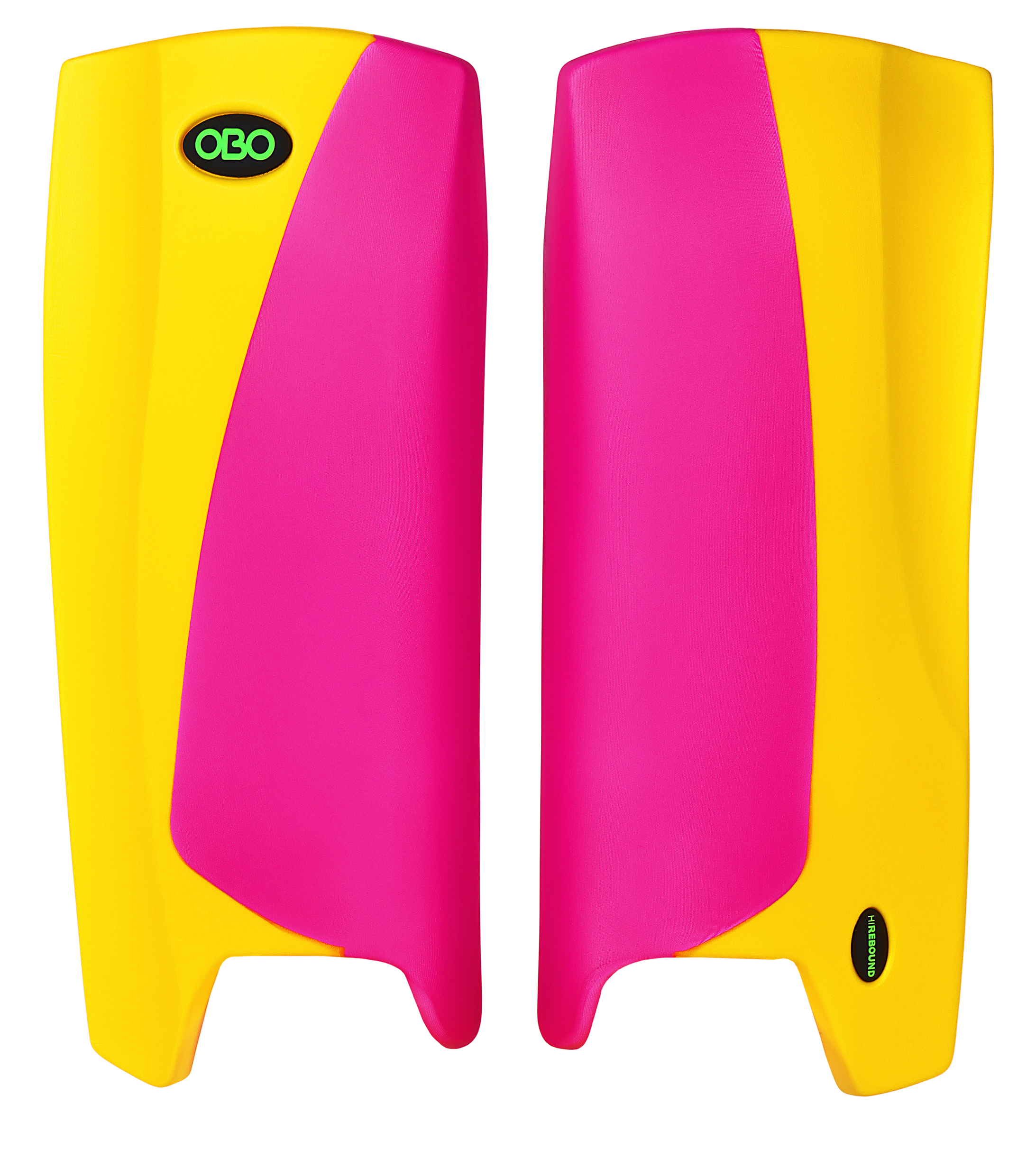 OBO Robo legguards Hi-rebound pink/yellow