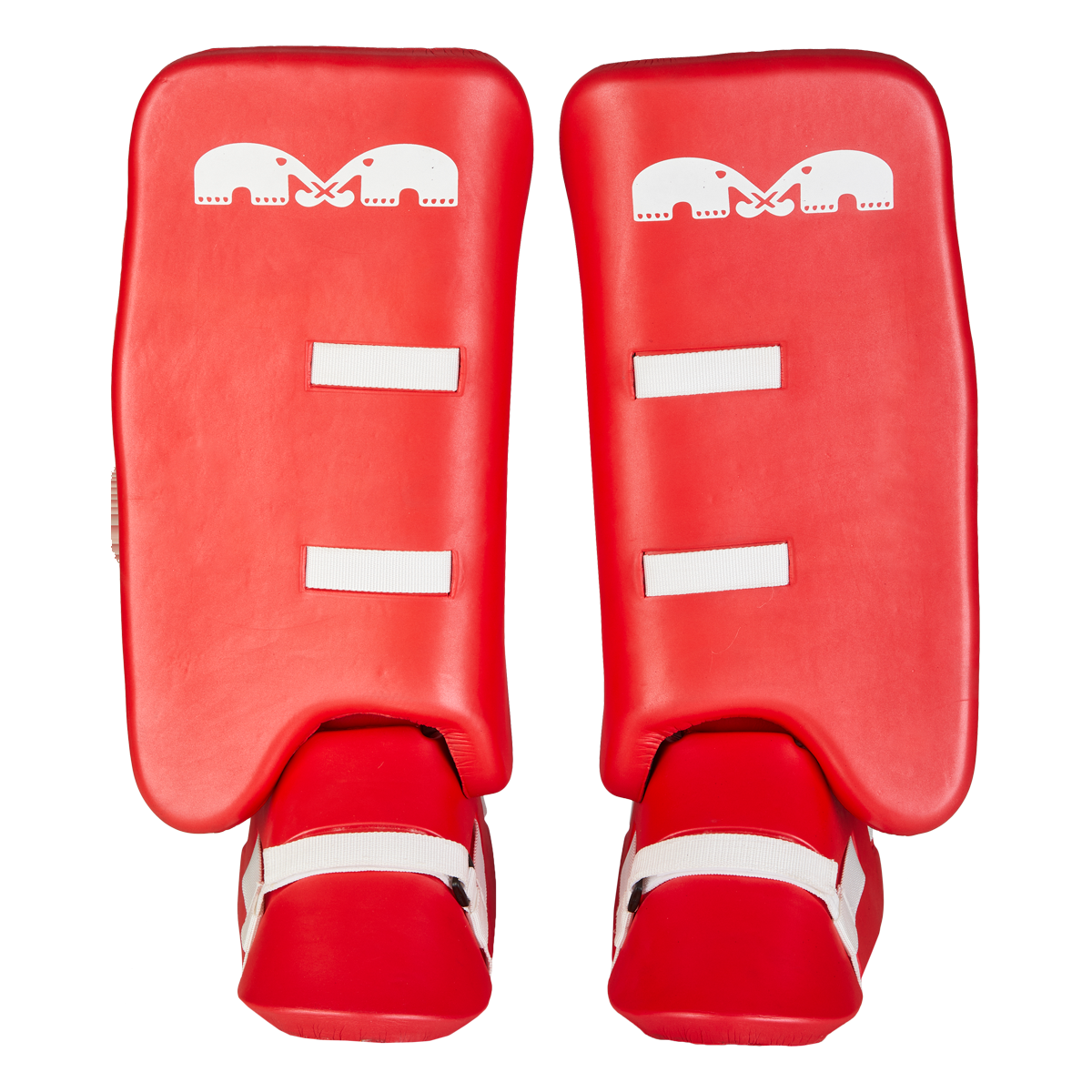 TK3 Junior legguards + kickers red XS