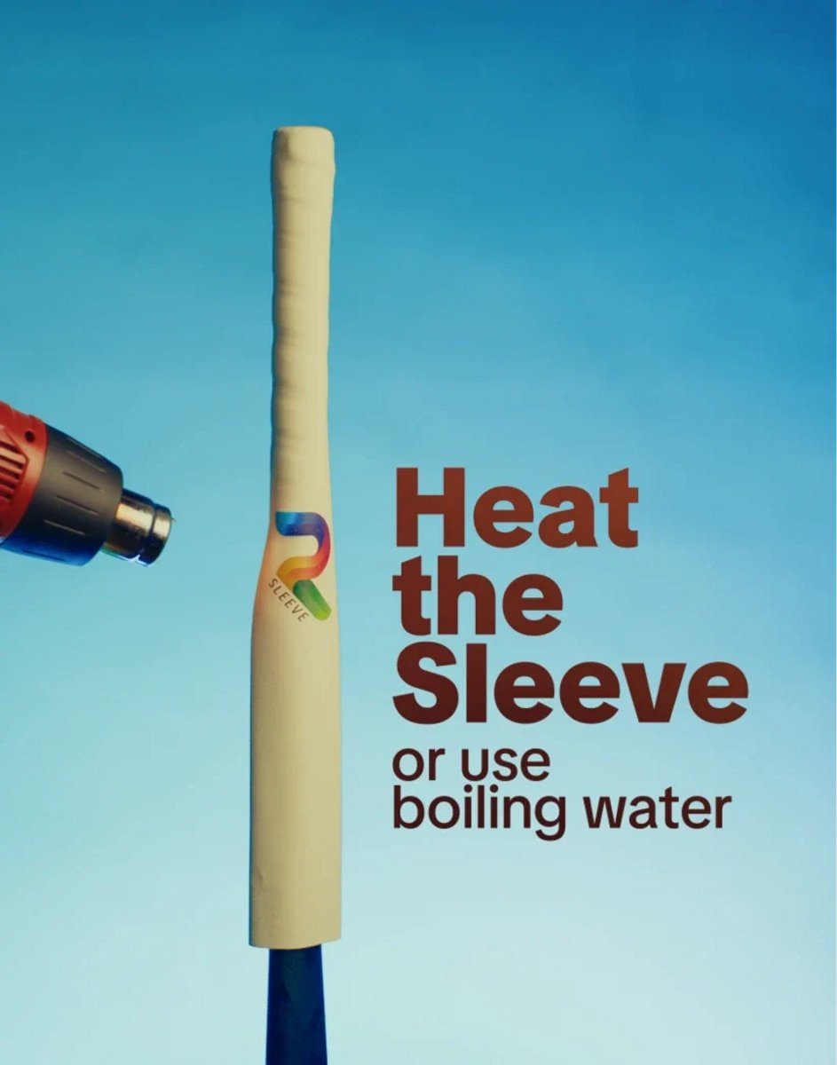 sleeve, heat sleeve, thermometer, boiling water, instructional poster