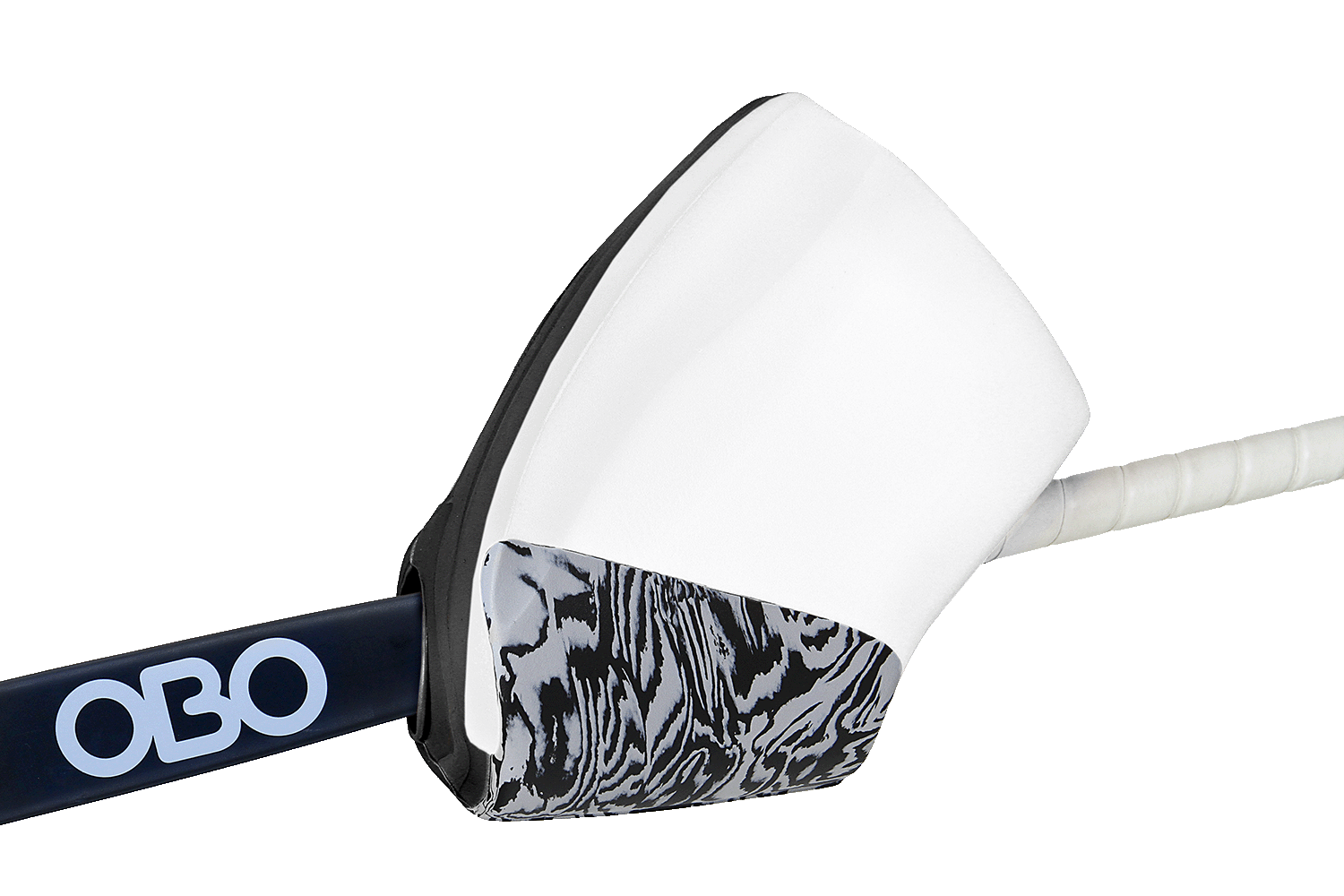 OBO Robo Hi-rebound handprotector right white black Accessoires, Brillen