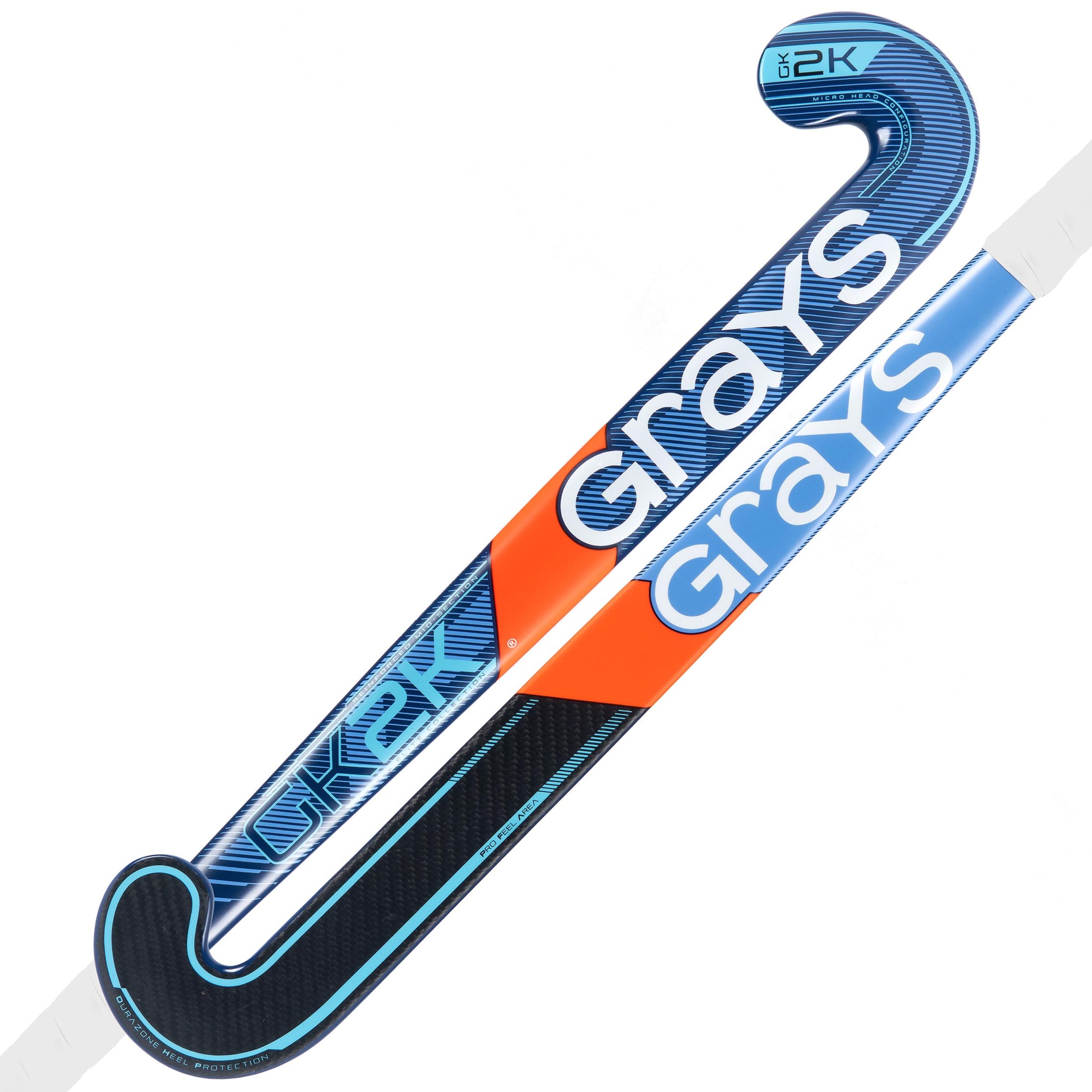 hockey stick, blauw, grafiet, tweekleurig, patroon