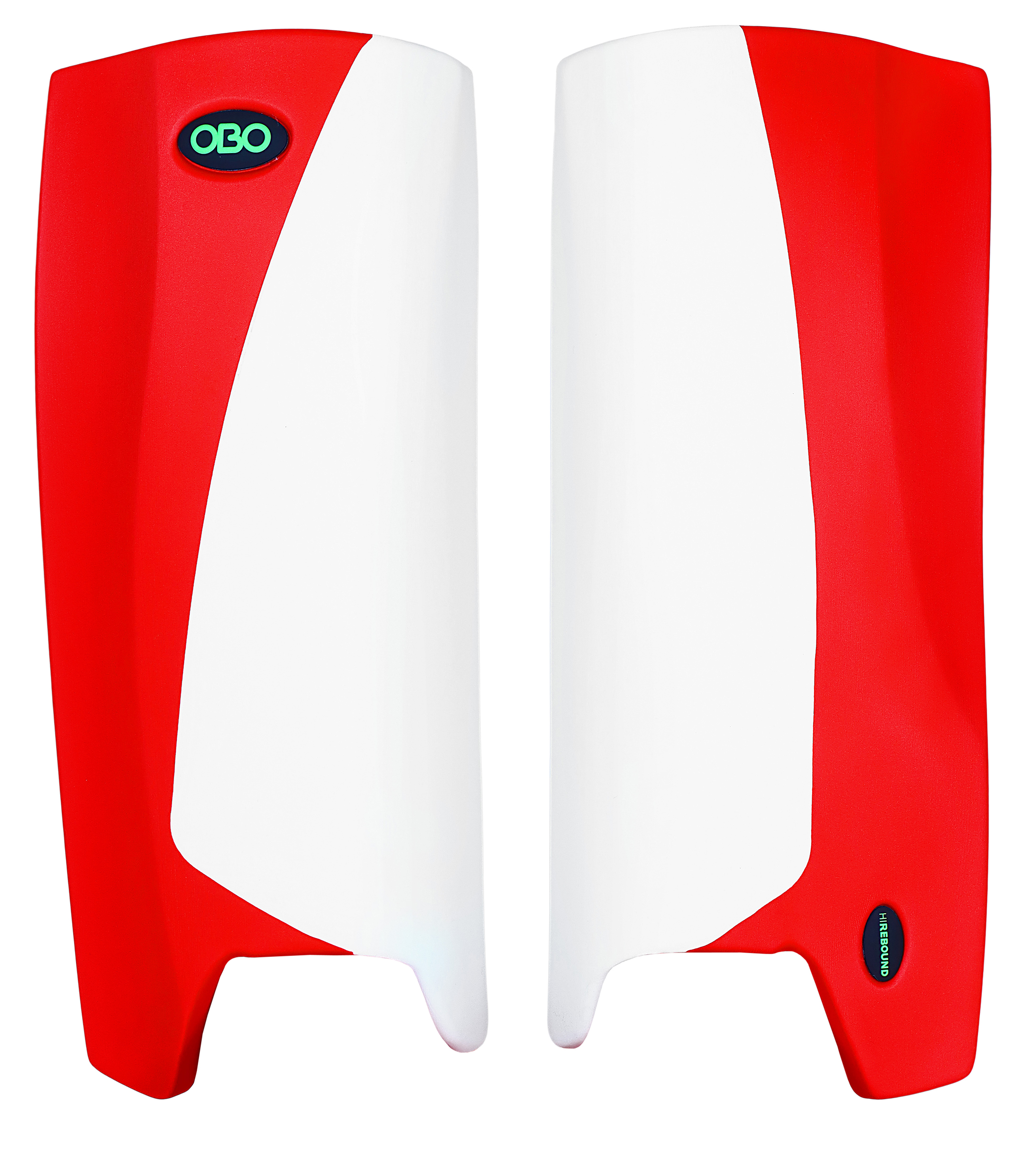 Obo Robo legguards Hi-rebound white/red