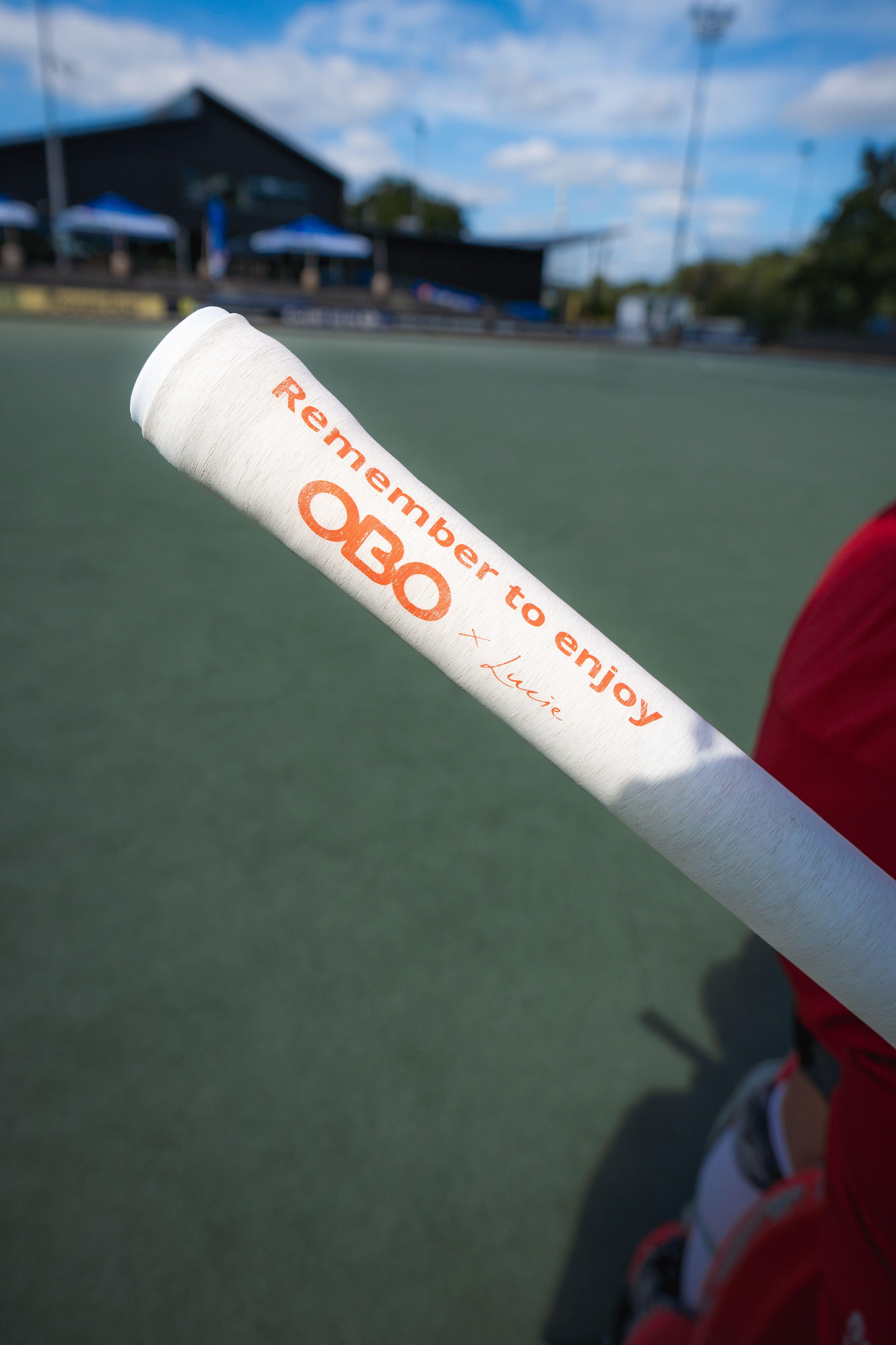 OBO - Lucie stick grip 'Remember to enjoy'