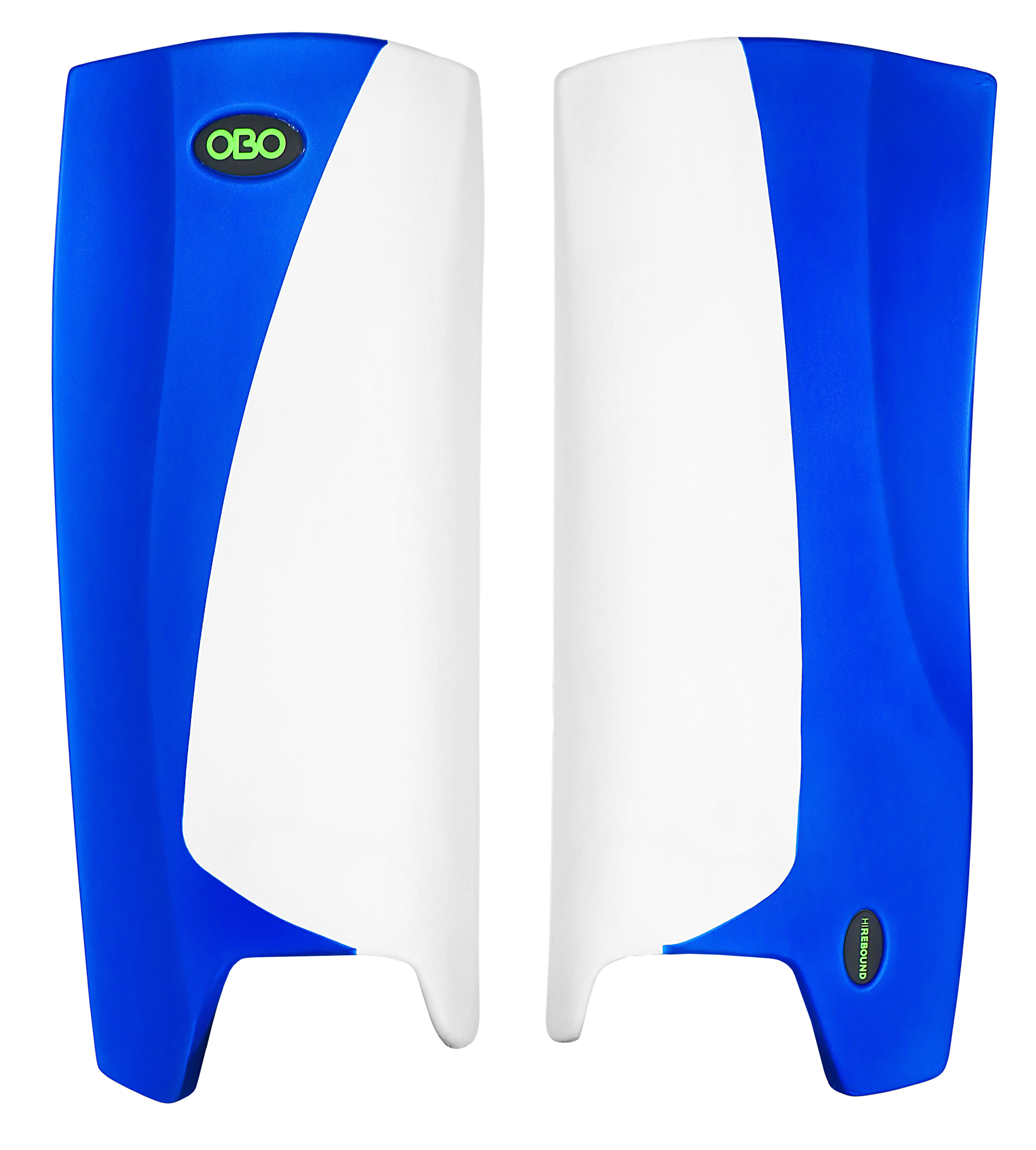 Obo Robo legguards Hi-rebound white/blue