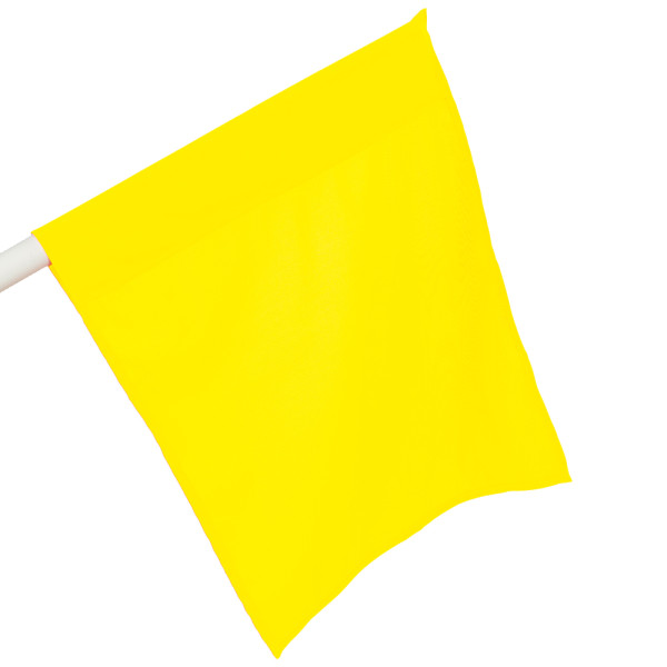 Losse vlag groot Fluor-Geel