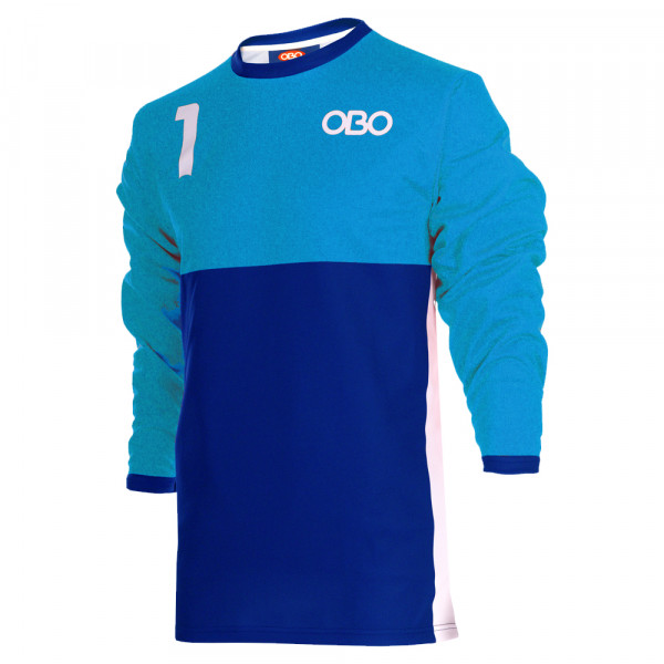 Obo custom goalieshirt peron/blue